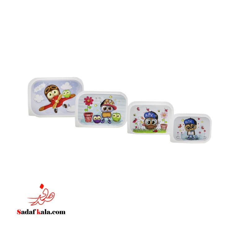 ست ظرف غذا مستطیل بارانا زیباسازان(36)/39030 — تصویر ۷