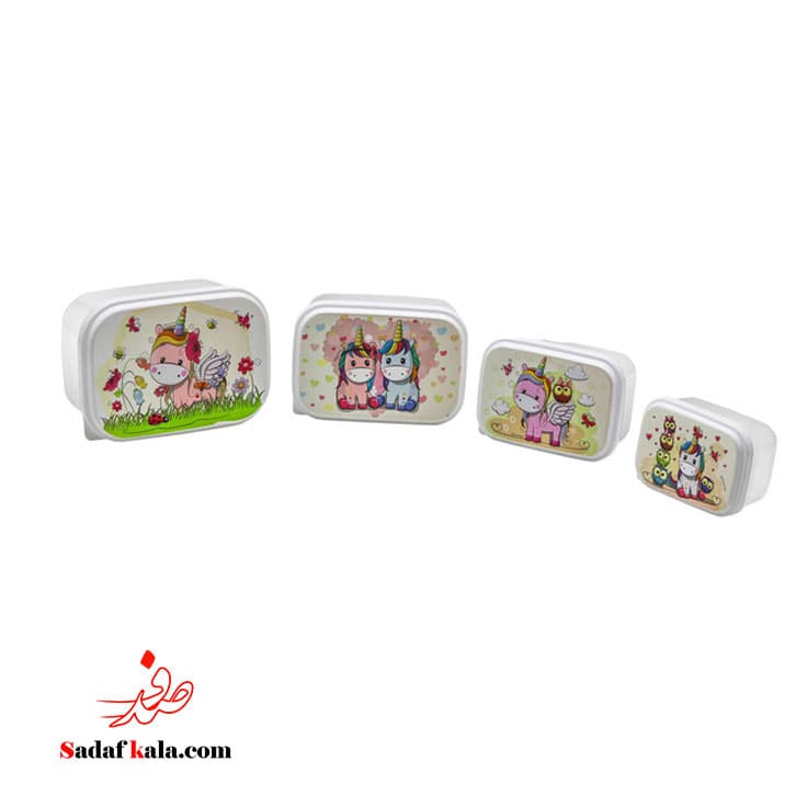 ست ظرف غذا مستطیل بارانا زیباسازان(36)/39030 — تصویر ۴