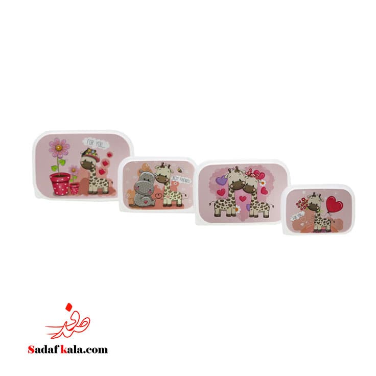 ست ظرف غذا مستطیل بارانا زیباسازان(36)/39030 — تصویر ۳