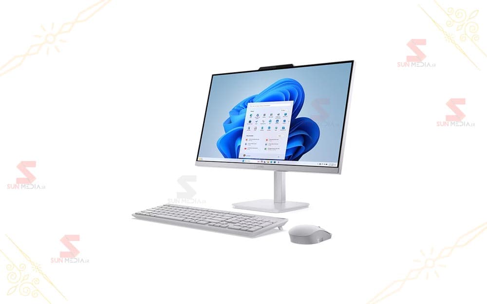کامپیوتر همه کاره لنوو 23.8 اینچ مدل ALL IN ONE LENOVO A100 N100 8GB 512GB — تصویر ۷