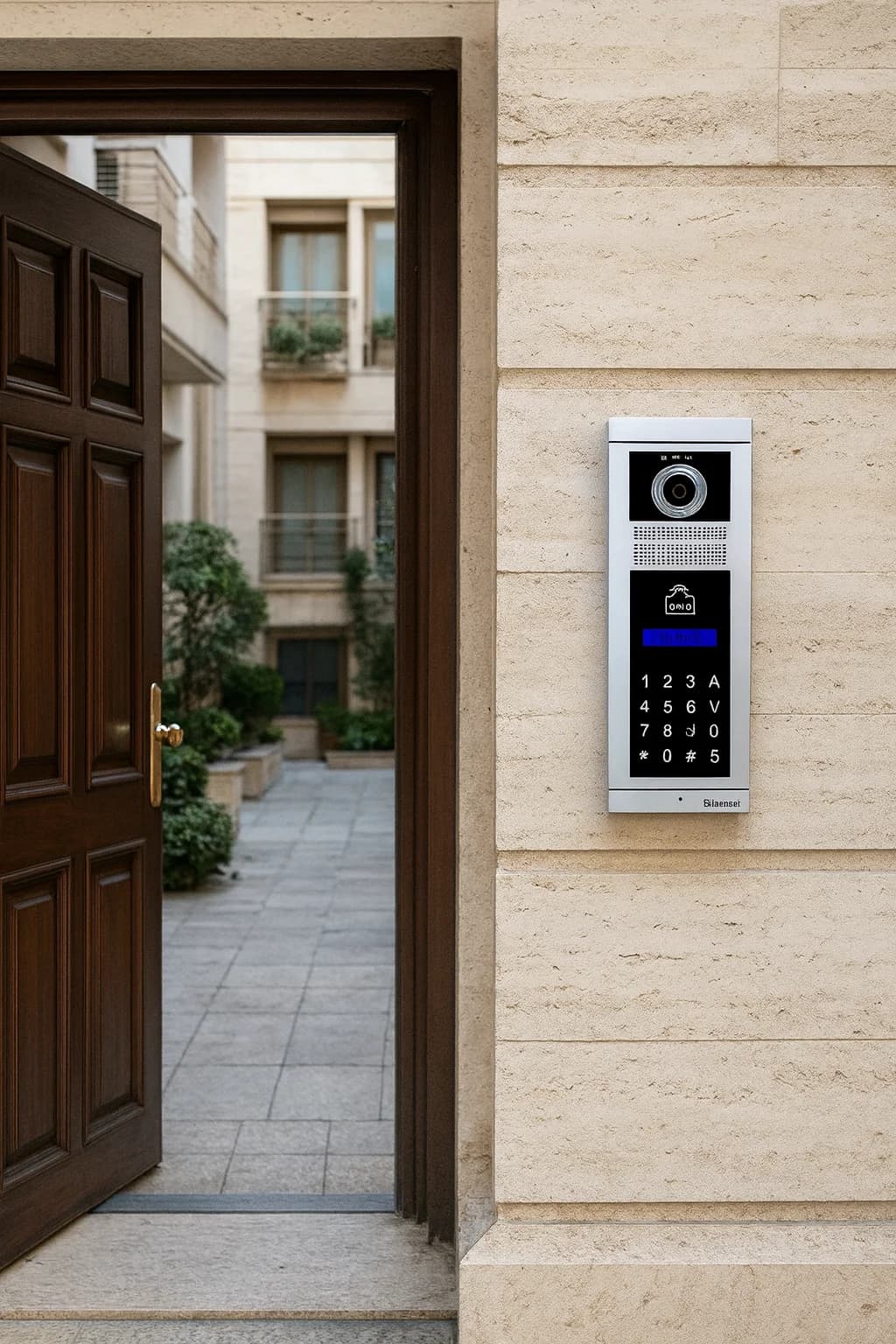 پنل کدینگ سیماران VFBD با LCD تاچ کی — تصویر ۳