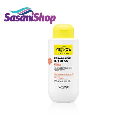 شامپو ترمیمکننده آلفاپرف سری یلو پرو Yellow Professional مدل Reparative حجم 500 میلیلیتر