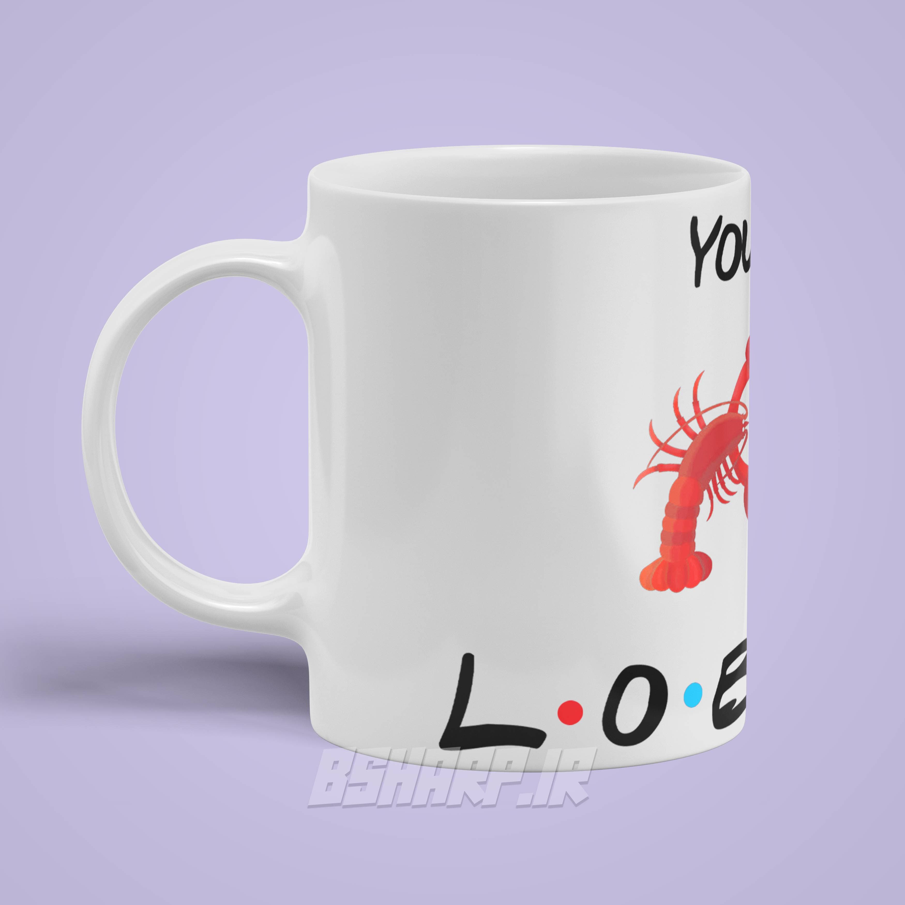 ماگ Friends طرح You’re My Lobster — تصویر ۳