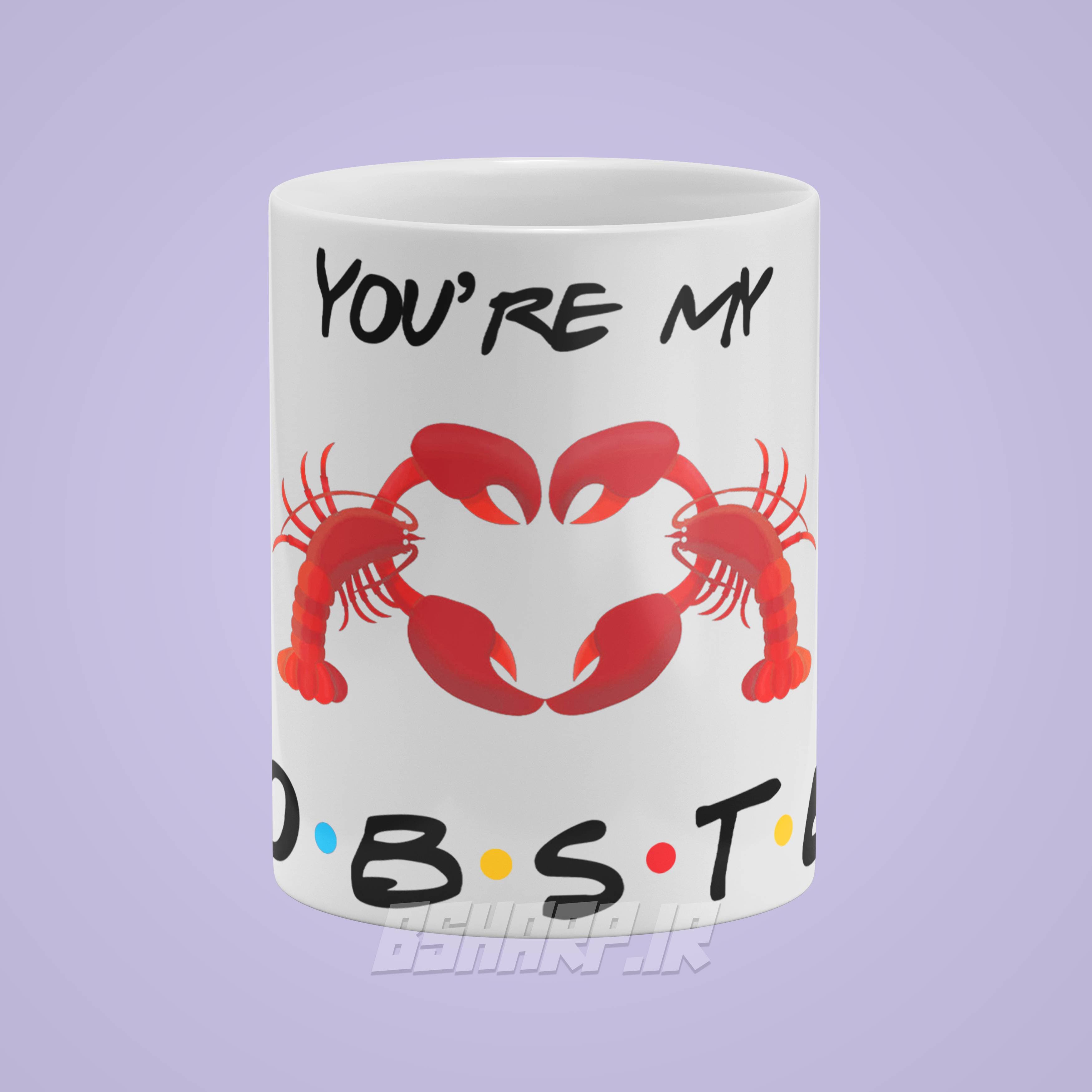 ماگ Friends طرح You’re My Lobster — تصویر ۲