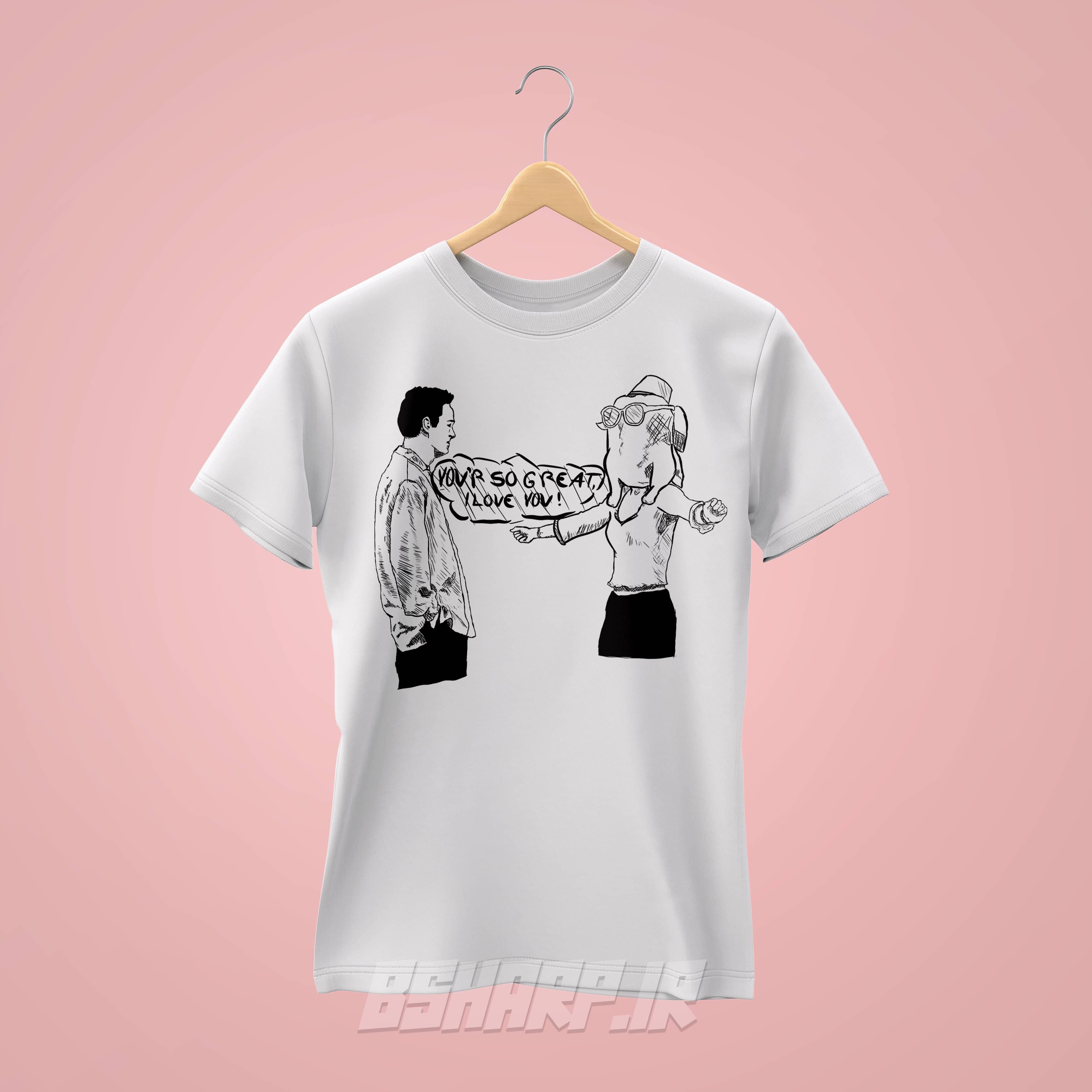 تیشرت Friends طرح تو عالی هستی — تصویر ۲