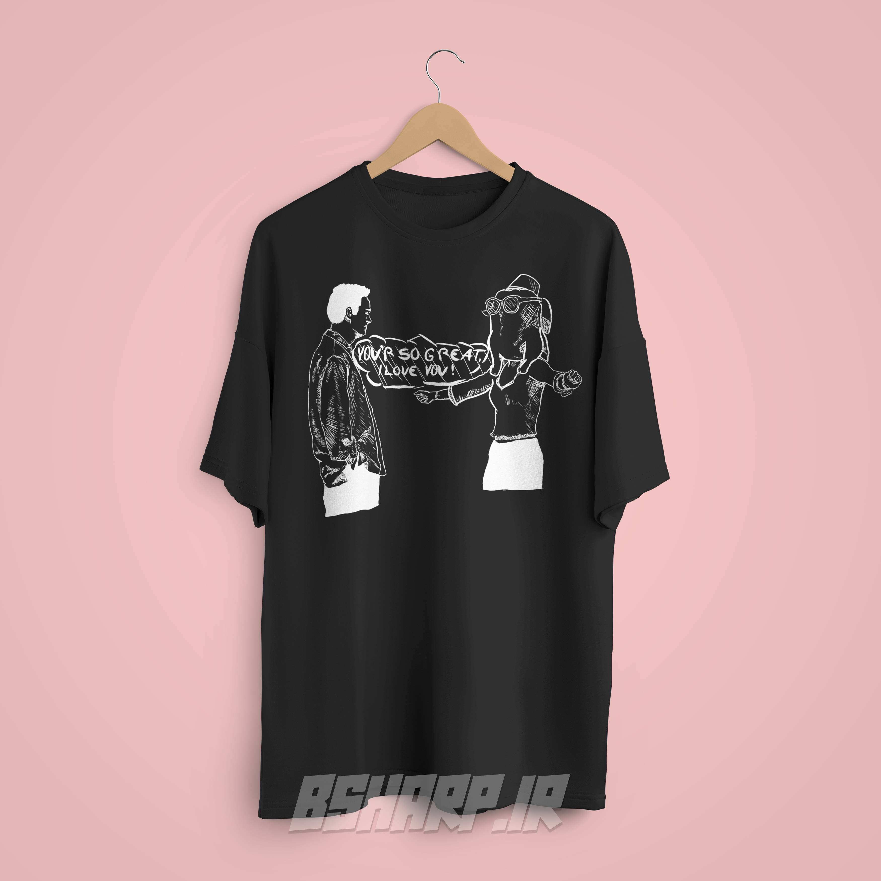 تیشرت Friends طرح تو عالی هستی — تصویر ۸