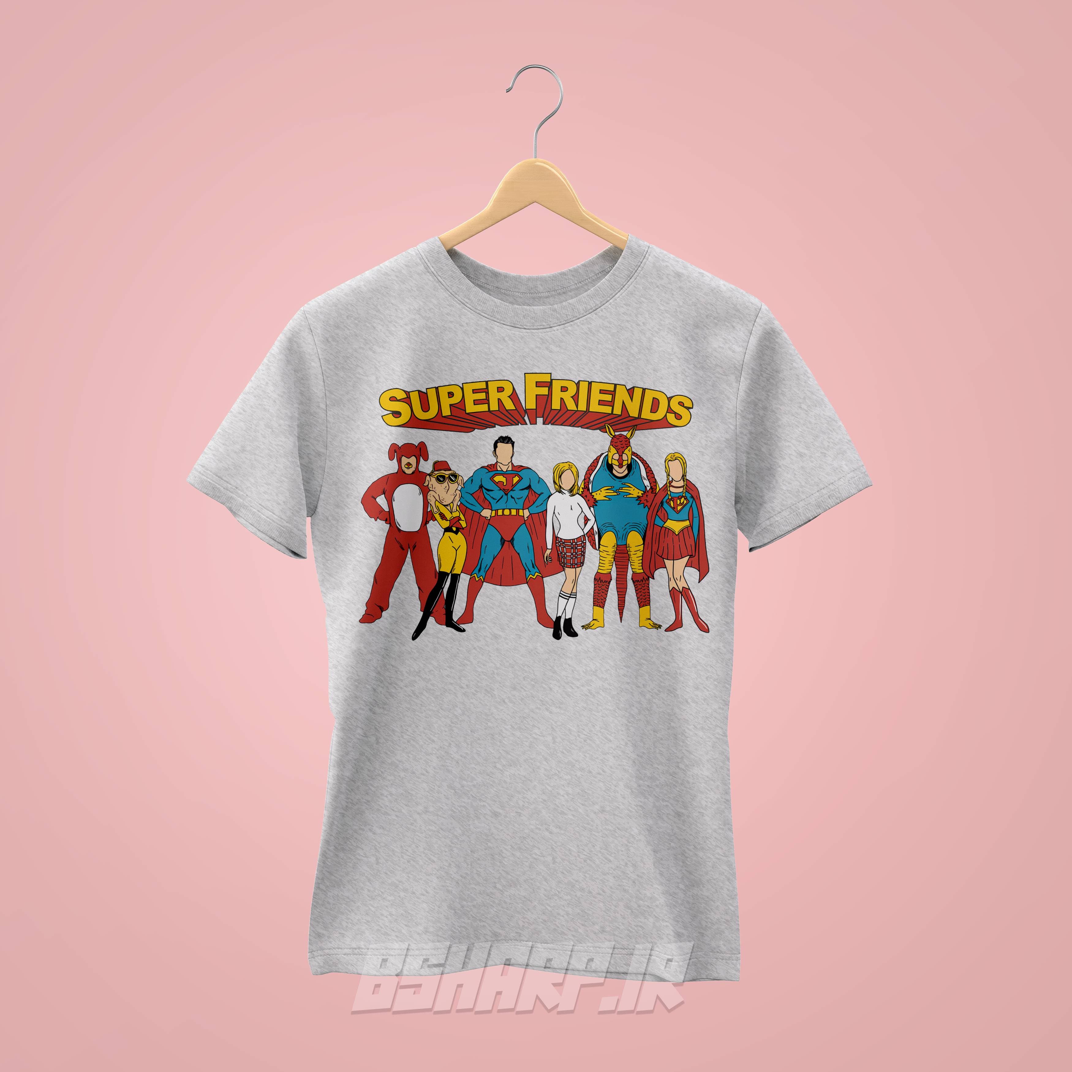 تیشرت Friends طرح Super Friends — تصویر ۵