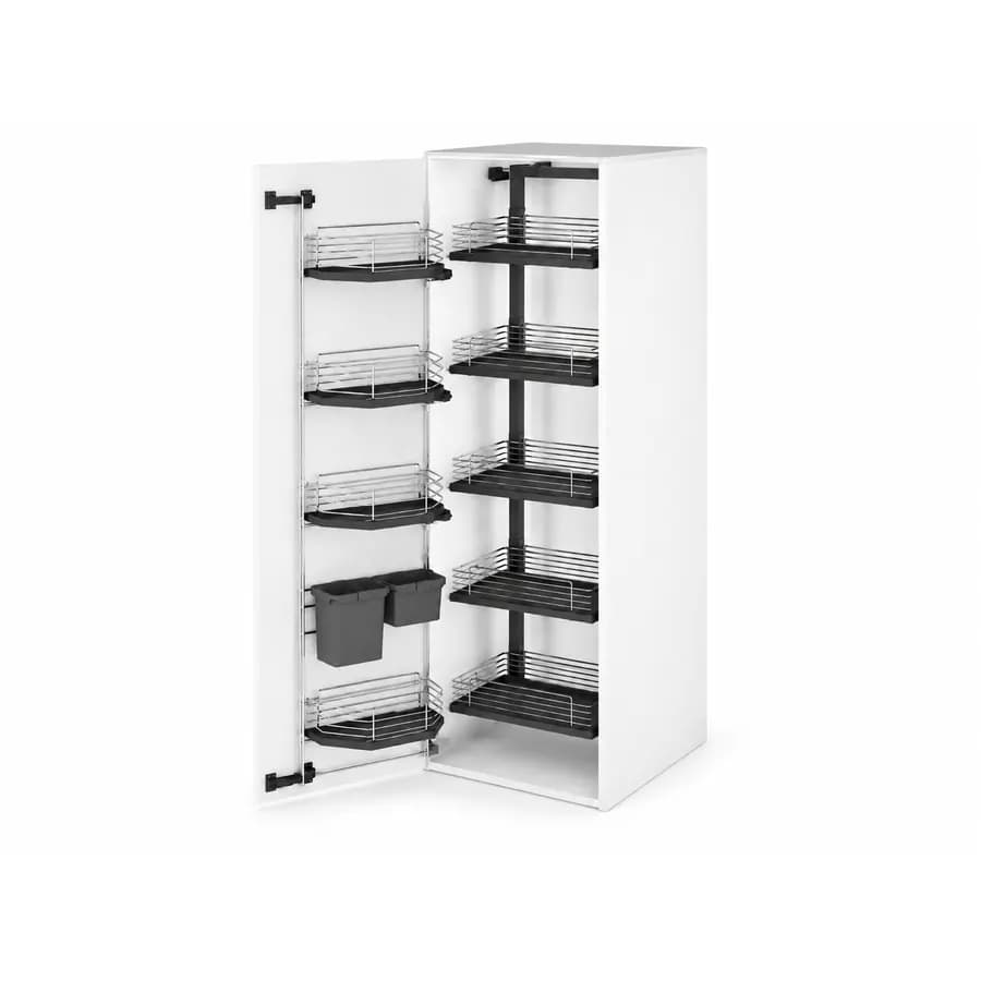 سوپر یخچالی پرو آرام بند 6 طبقه پلاتین یونیت 45 مدل 9431