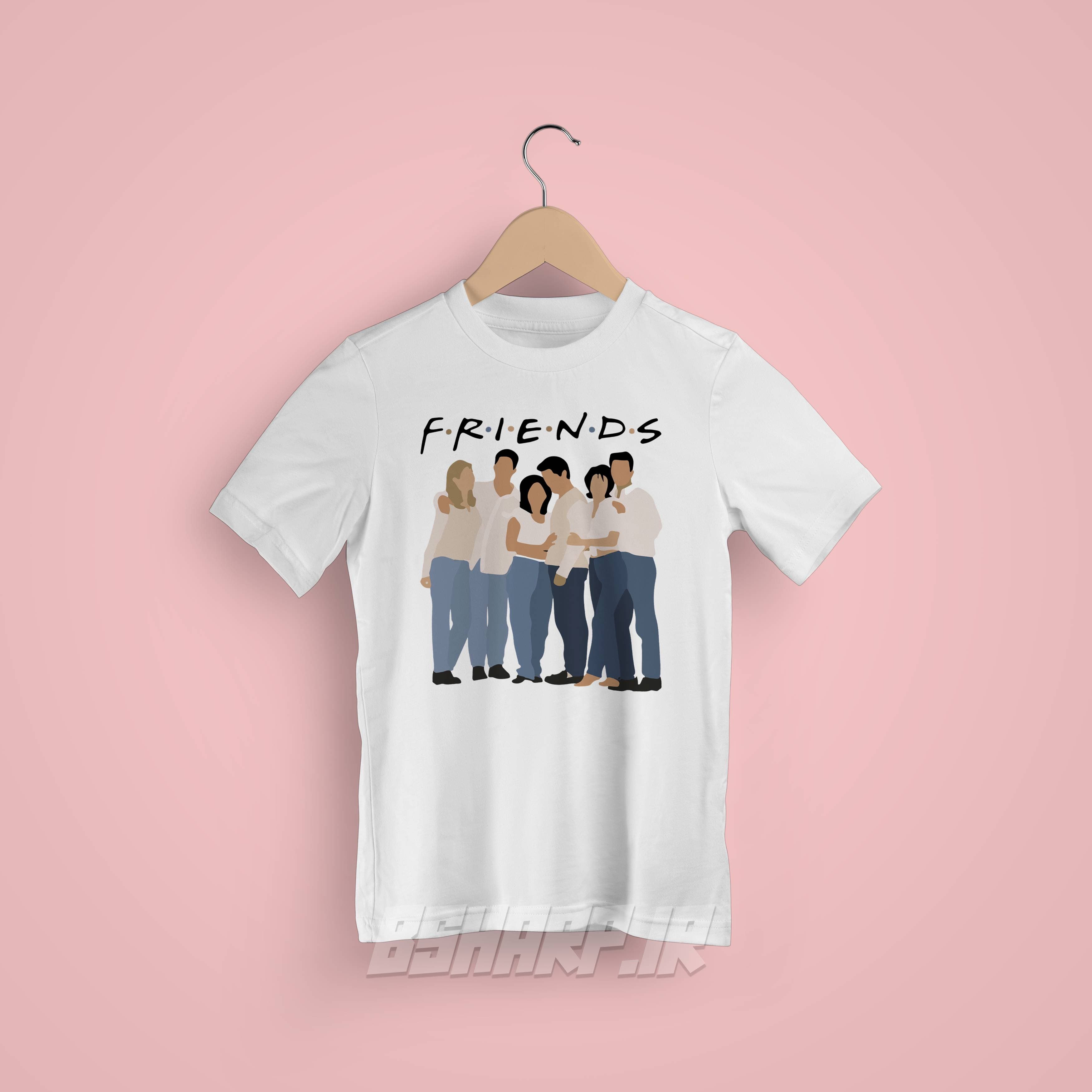 تیشرت Friends طرح بغل — تصویر ۷