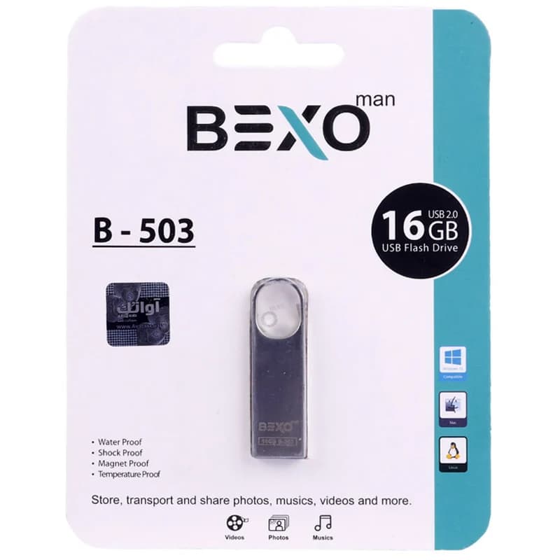 فلش 16 گیگ بکسومن Bexoman B-503 — تصویر ۲