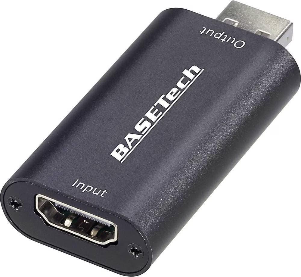 کارت کپچر و مبدل ویدیویی بیس‌تک مدل USB 2.0 | Basetech Game Capture USB 2.0 / Video Grabber — تصویر ۴