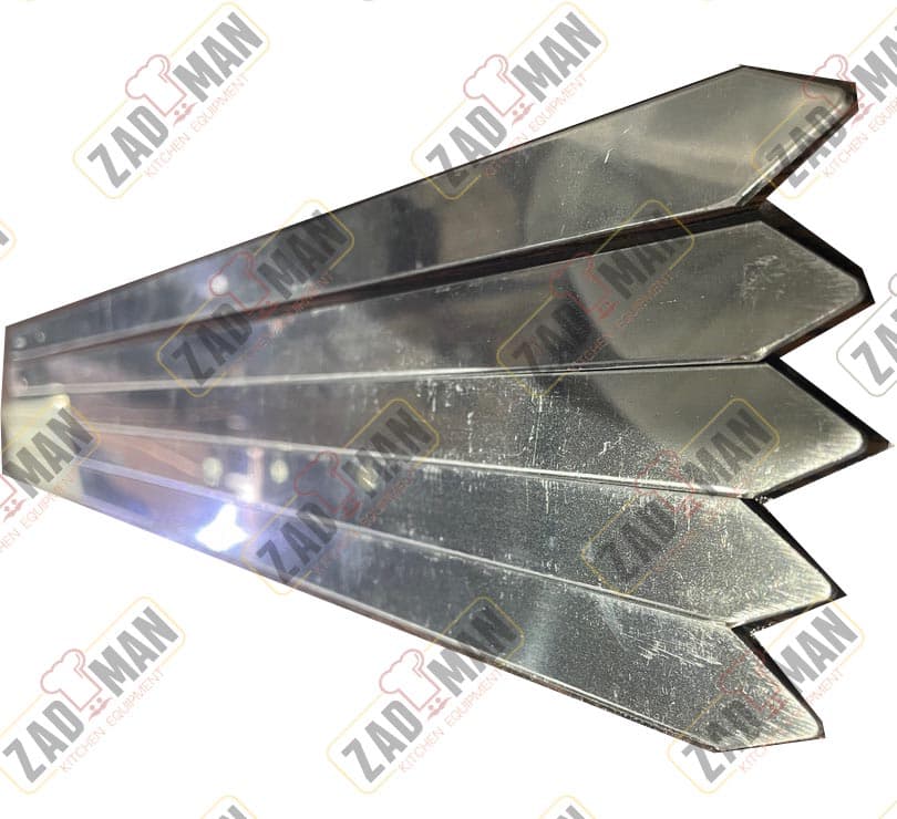 سیخ استیل کباب کوبیده مدل ZS65 (قیمت هر عدد) — تصویر ۲