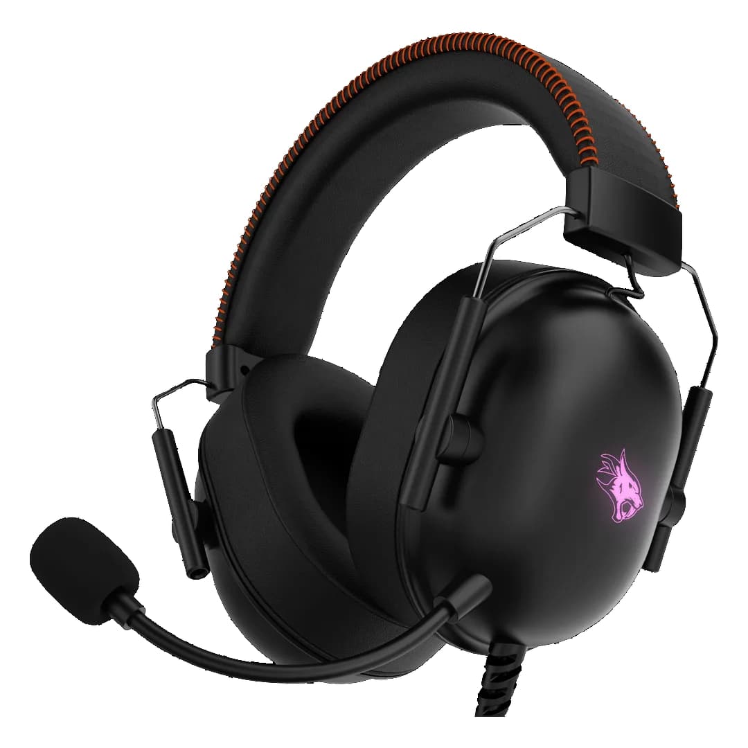 هدفون گیمینگ سیمی پرودو مدل Porodo Gaming Aloma PDXK26BK