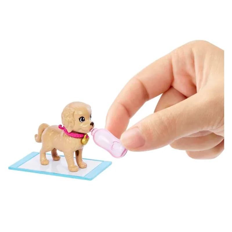 عروسک باربی مدل Barbie Pup Adoption Doll کدHKD86MAT — تصویر ۲