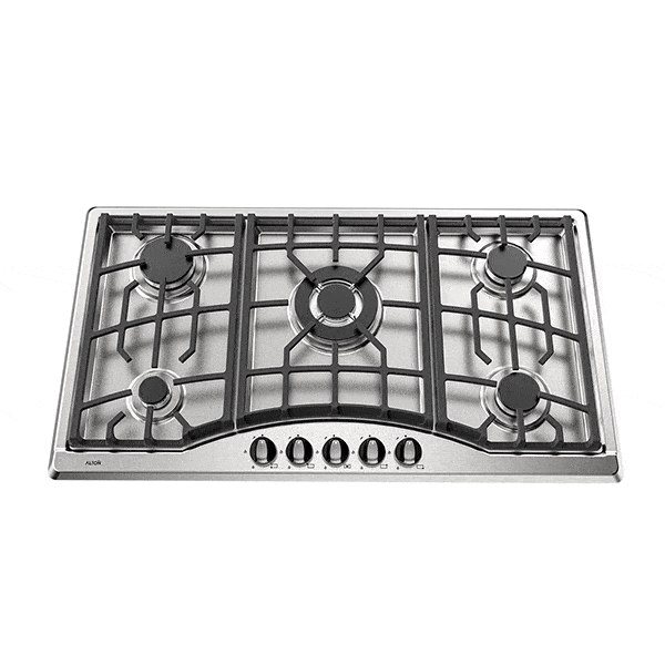 اجاق گاز صفحه ای استیل آلتون کد S519N — تصویر ۳