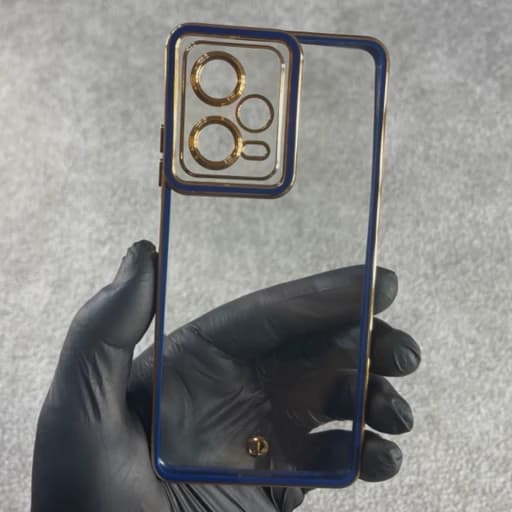 قاب گوشی موبایل دور طلایی شیائومی Note 12pro 5g note 12 pro نوت 12 پرو — تصویر ۲
