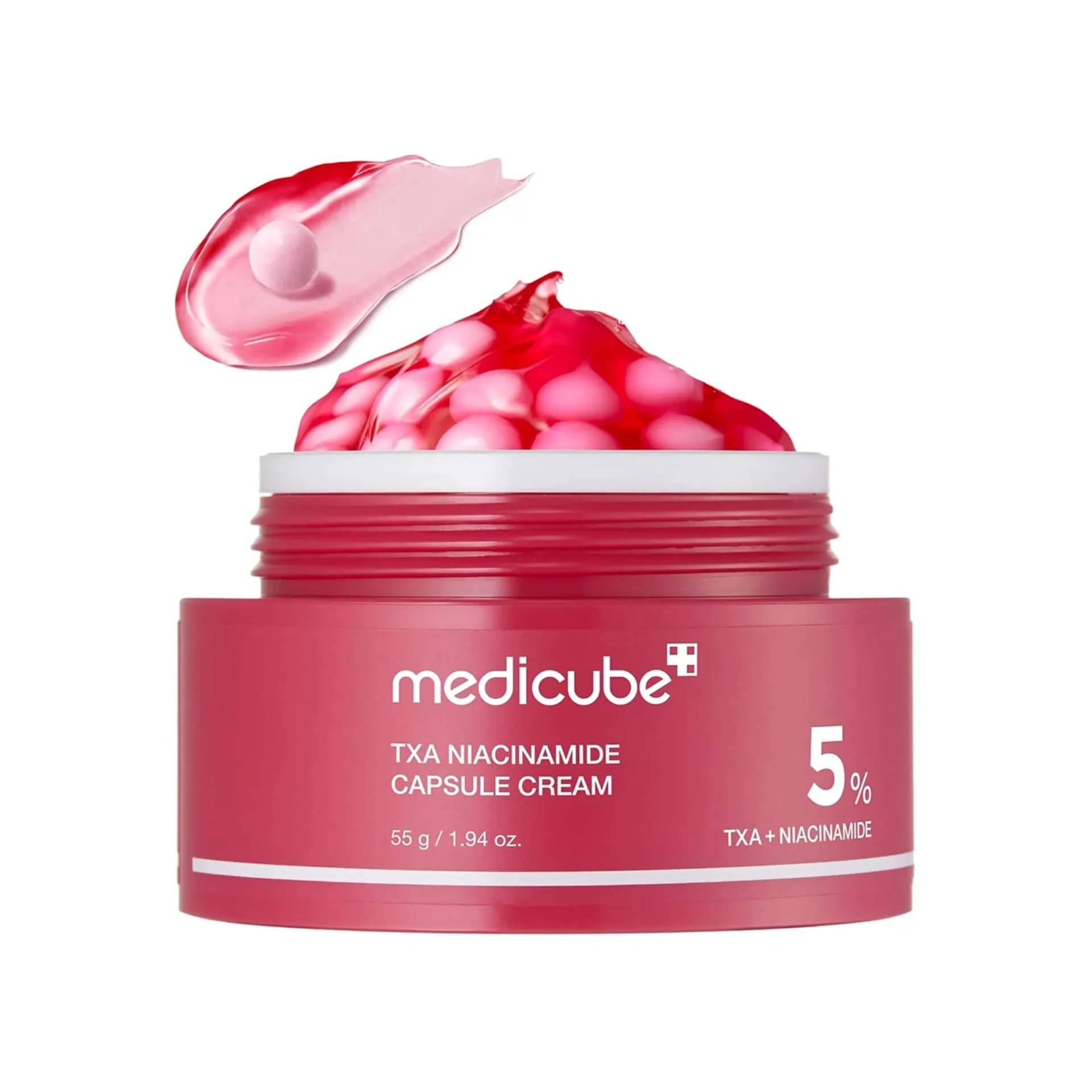 کرم کپسولی روشنکننده مدی کیوب TXA و نیاسینامید 55 گرم | Medicube TXA Niacinamide Capsule Cream