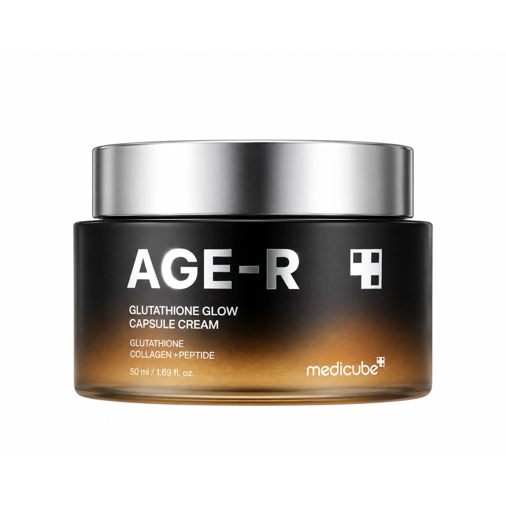کرم کپسولی گلوتاتیون و کلاژن AGE-R مدی کیوب 50 میل | Medicube AGE-R Glutathione Glow Capsule Cream