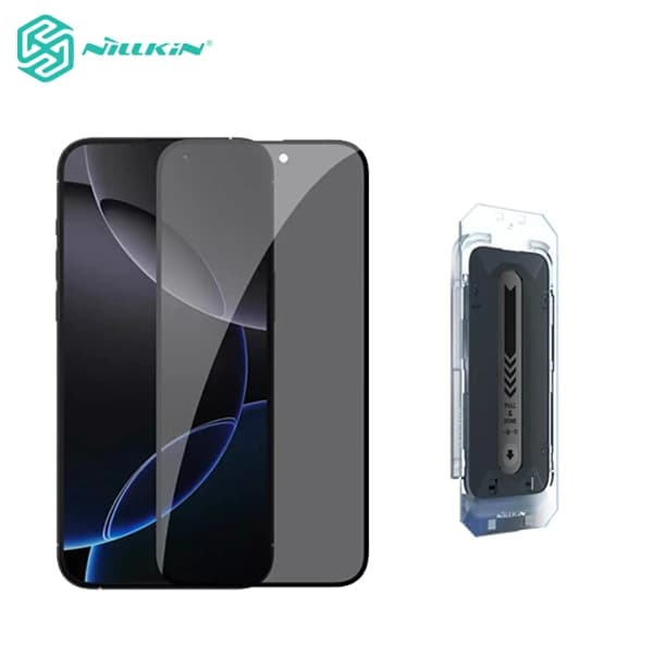 گلس حریم شخصی نیلکین iPhone 16 Pro Max Nillkin Guardian Privacy با ابزار نصب آسان