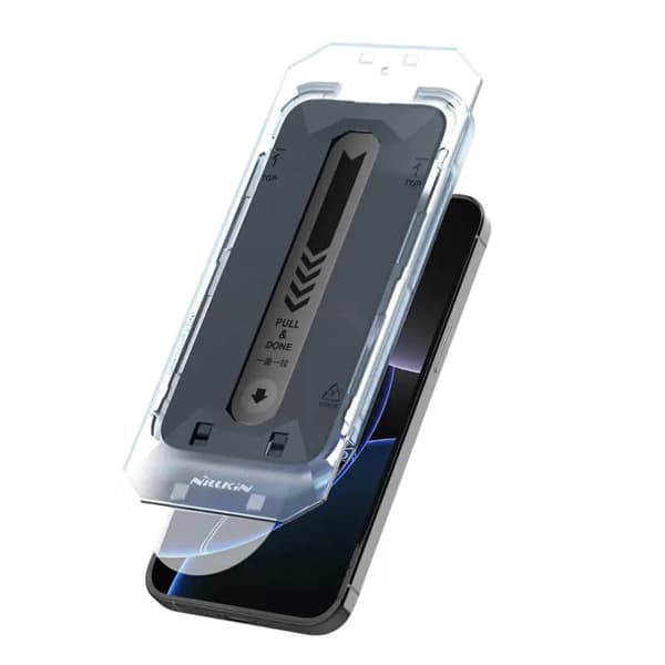 گلس حریم شخصی نیلکین iPhone 16 Pro Max Nillkin Guardian Privacy با ابزار نصب آسان — تصویر ۴