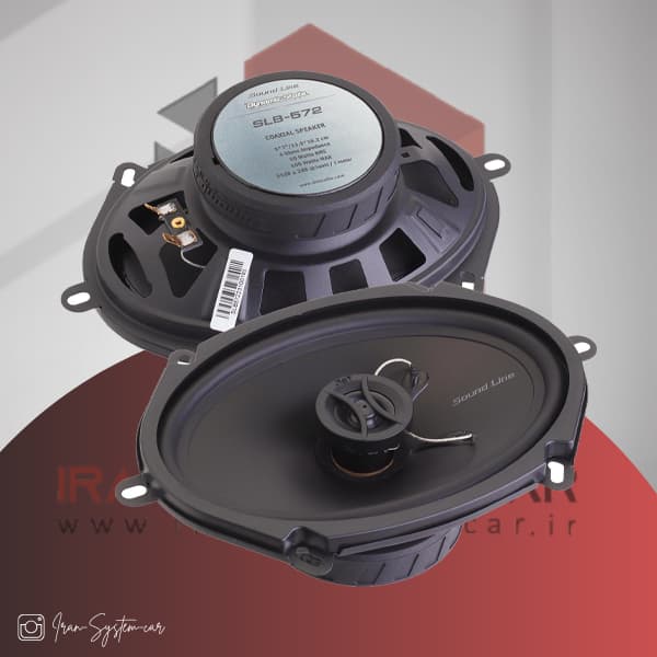 بلندگو بیضی Dynamic State SLB-572 — تصویر ۵