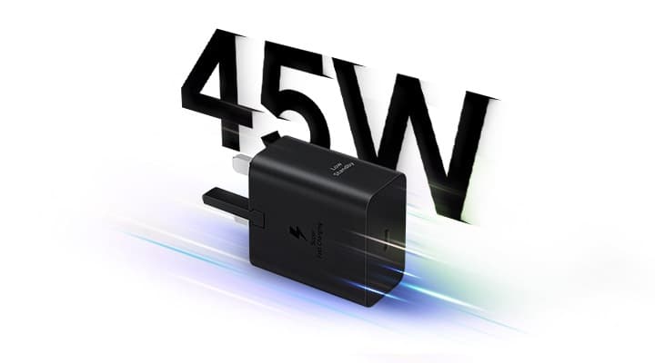 شارژر 45 وات سامسونگ مدل EP-T4511 Low Standby سه پین – اورجینال – بسته پنج عددی — تصویر ۳