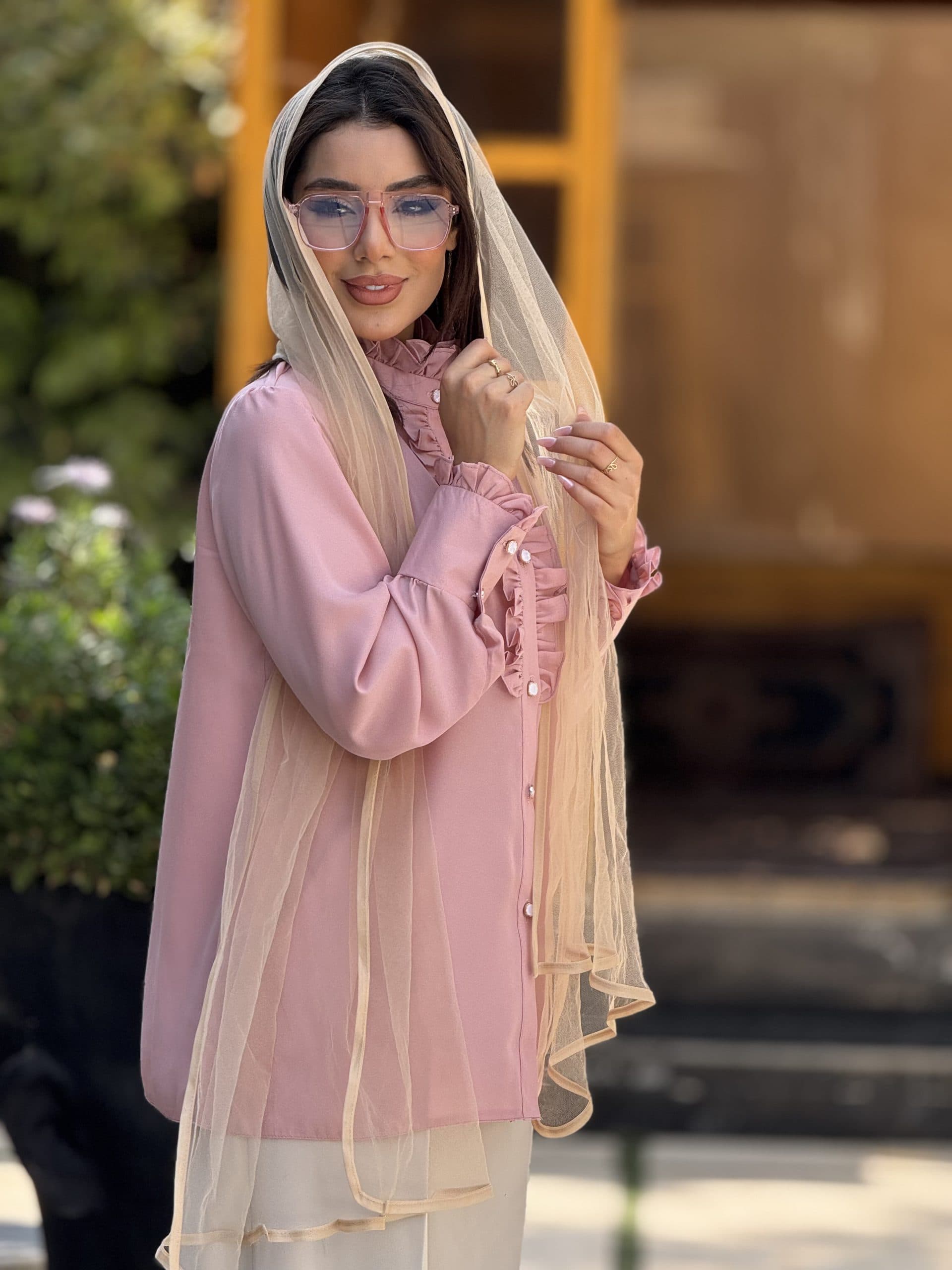 شومیز کرپ حریر شاین