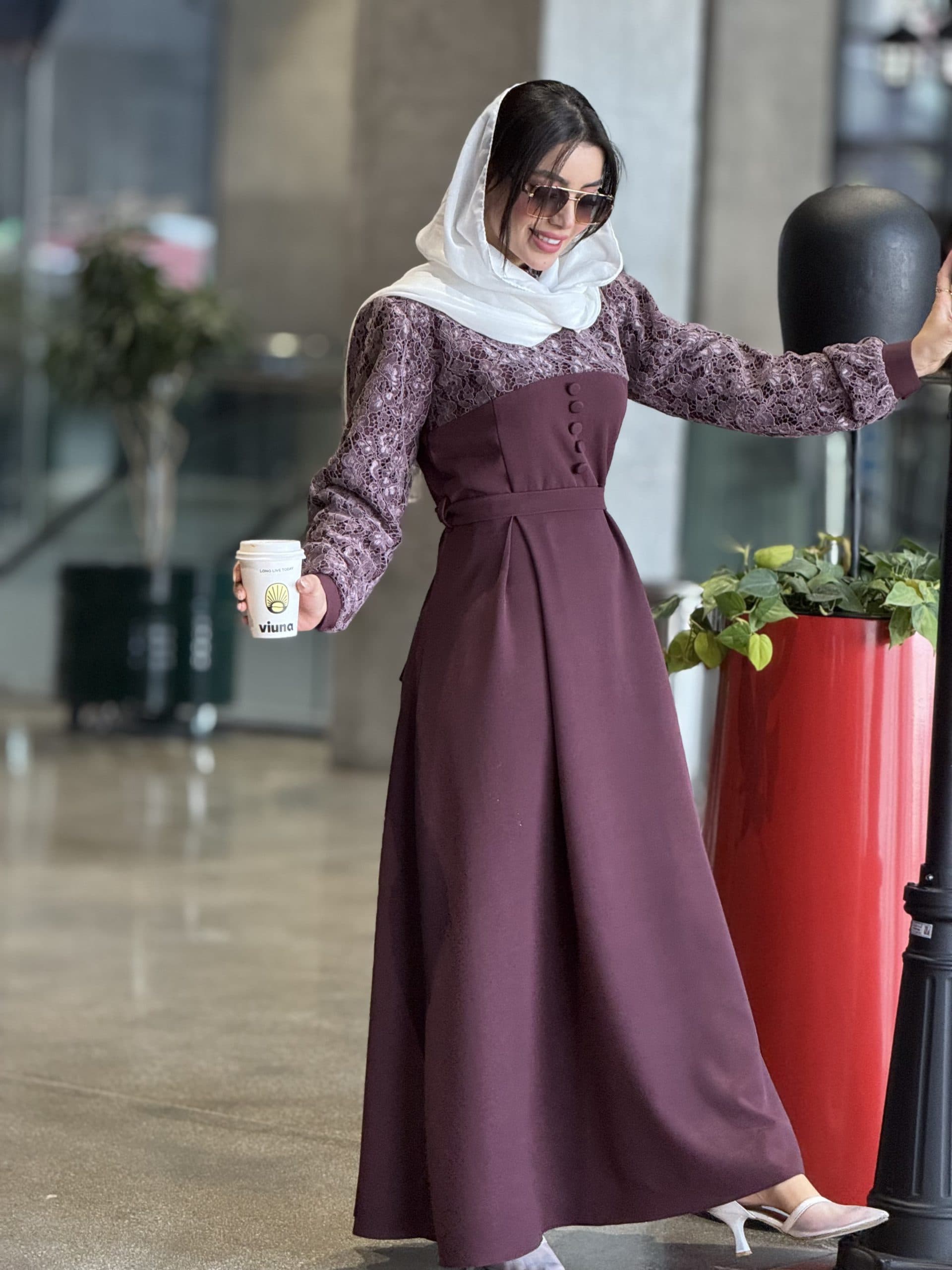 پیراهن گیپور پریسا — تصویر ۳