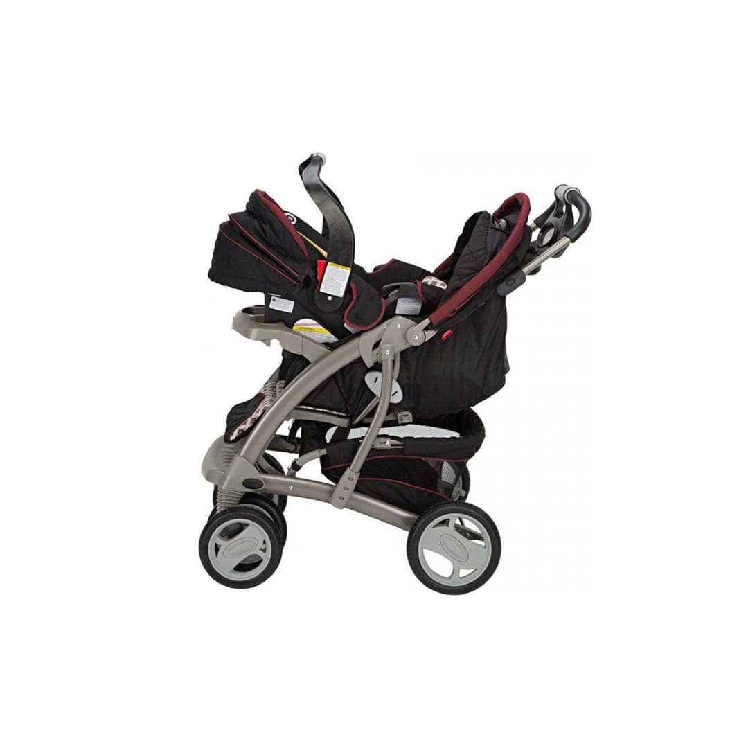 کالسکه و کریر گراکو | Graco Quattro Tour Dlx Travel System-Antiquity — تصویر ۳