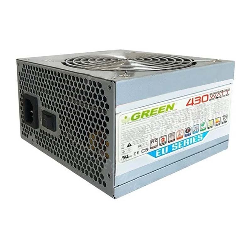 پاور کامپیوتر گرین مدل GP430A-EU استاندارد 80PLUS ظرفیت 430 وات استوک