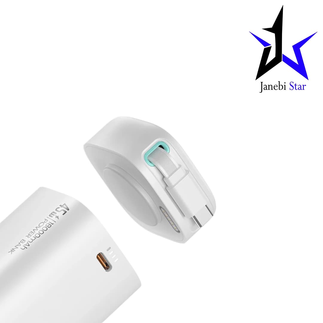 پاوربانک USAMS مدل CD216 ظرفیت 18000 میلی‌آمپر ساعت با توان 45 وات — تصویر ۴