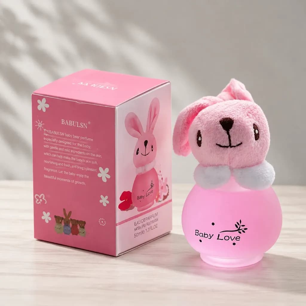 ادکلن کودک طرح خرگوش Baby Love عروسکی ۵۰ میل