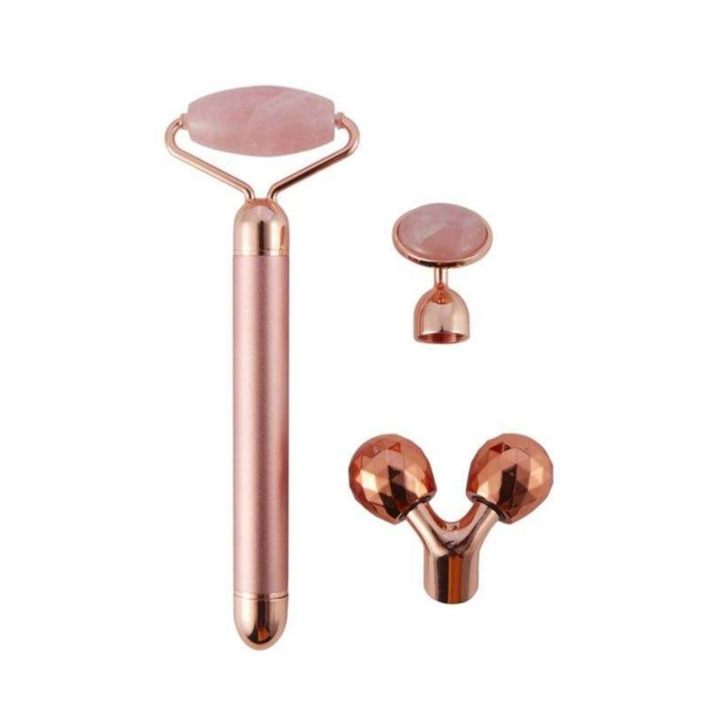 ماساژور و غلتک لیفتینگ صورت و چشم ویبره دار مدل Jade Beauty Bar