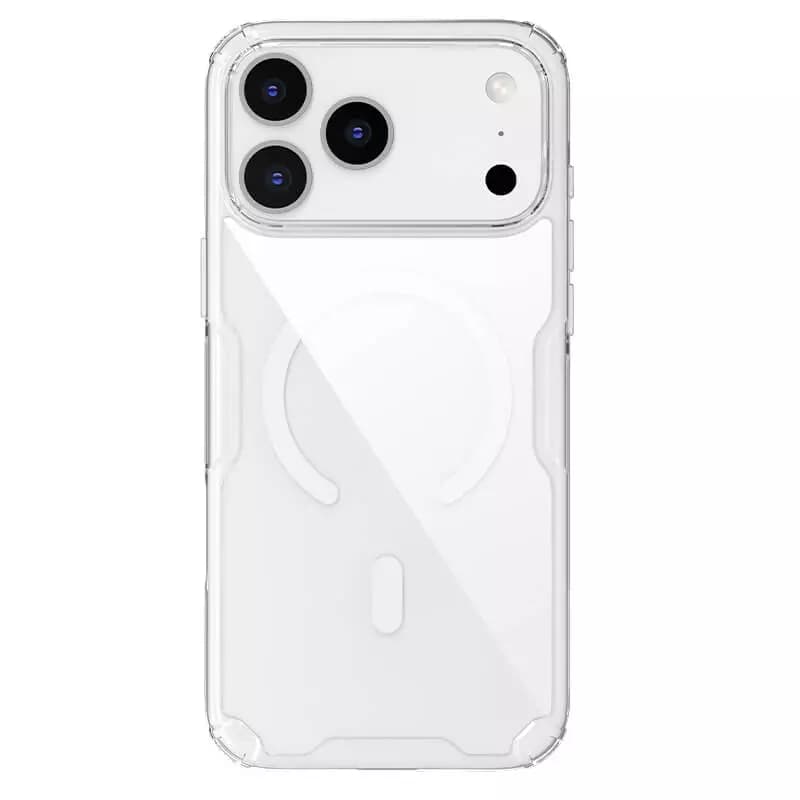 قاب نیلکین مدل nature TPU pro مگنتیک گوشی آیفون 17 pro max