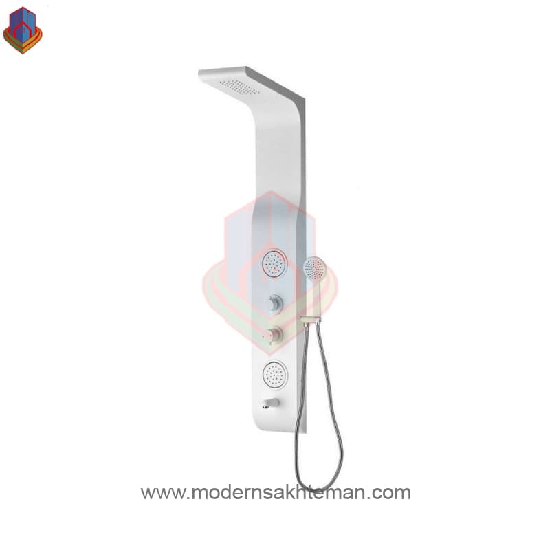 شاور پنل دوریس کد 3005 سفید