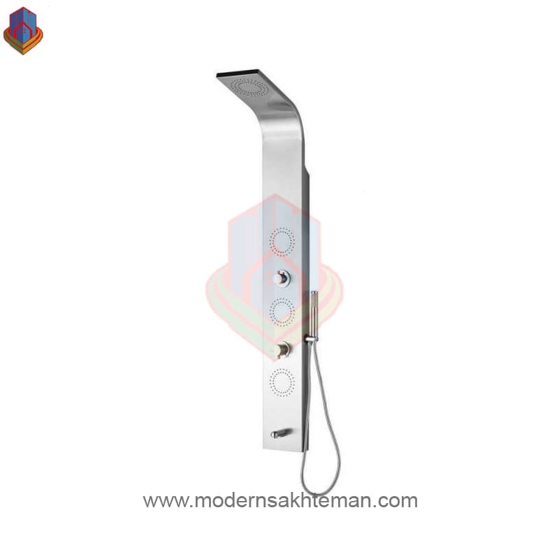 شاور پنل دوریس کد 3012 استیل