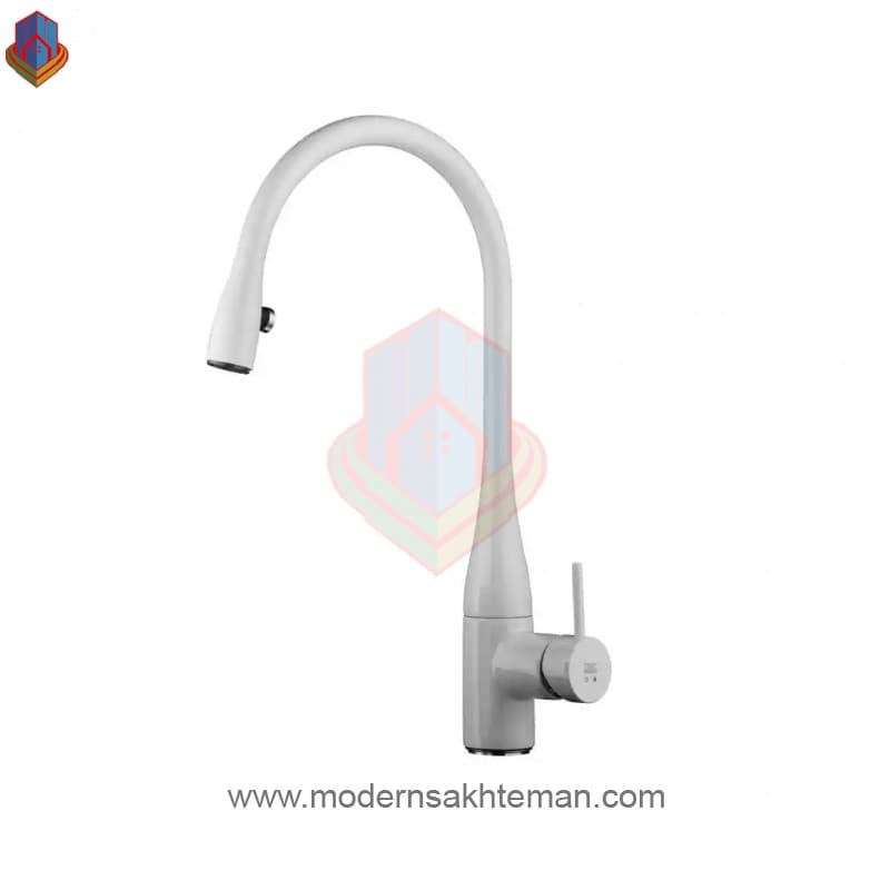 شیر ظرفشویی KWC مدل ایو EVE سفید — تصویر ۲
