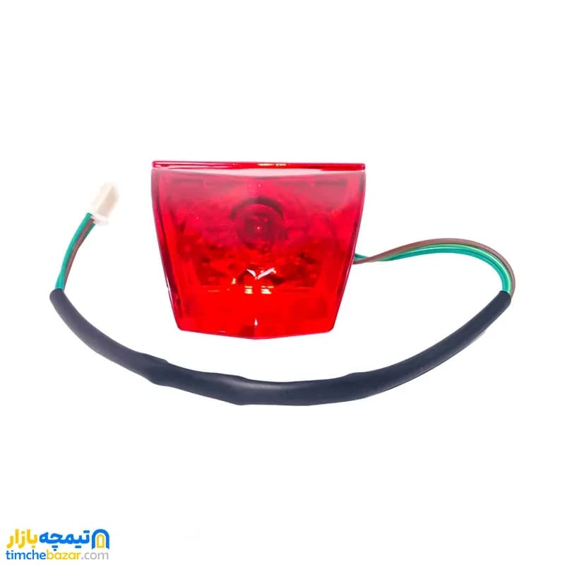 چراغ خطر عقب موتور سیکلت تریل روان مدل فابریک — تصویر ۲