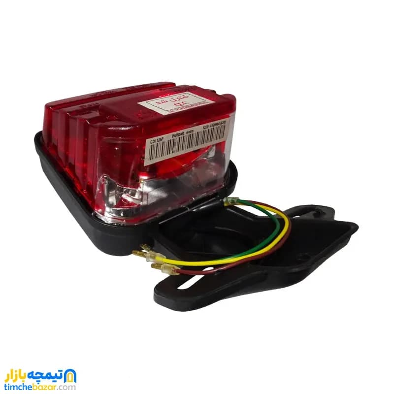 چراغ خطر عقب با پیچ و لاستیک هوندا CDI مدل پردار — تصویر ۳