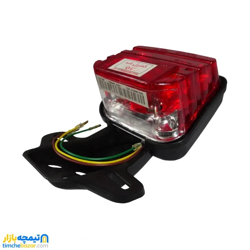 چراغ خطر عقب با پیچ و لاستیک هوندا CDI مدل پردار — تصویر ۲