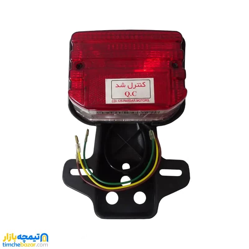 چراغ خطر عقب با پیچ و لاستیک هوندا CDI مدل پردار