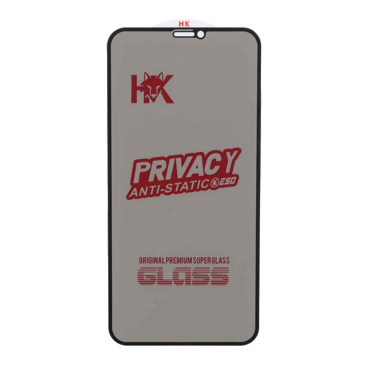 گلس و محافظ صفحه نمایش شیشه ای Anti Static – ESD HK Privacy مدل Apple iPhone 11 / iPhone XR
