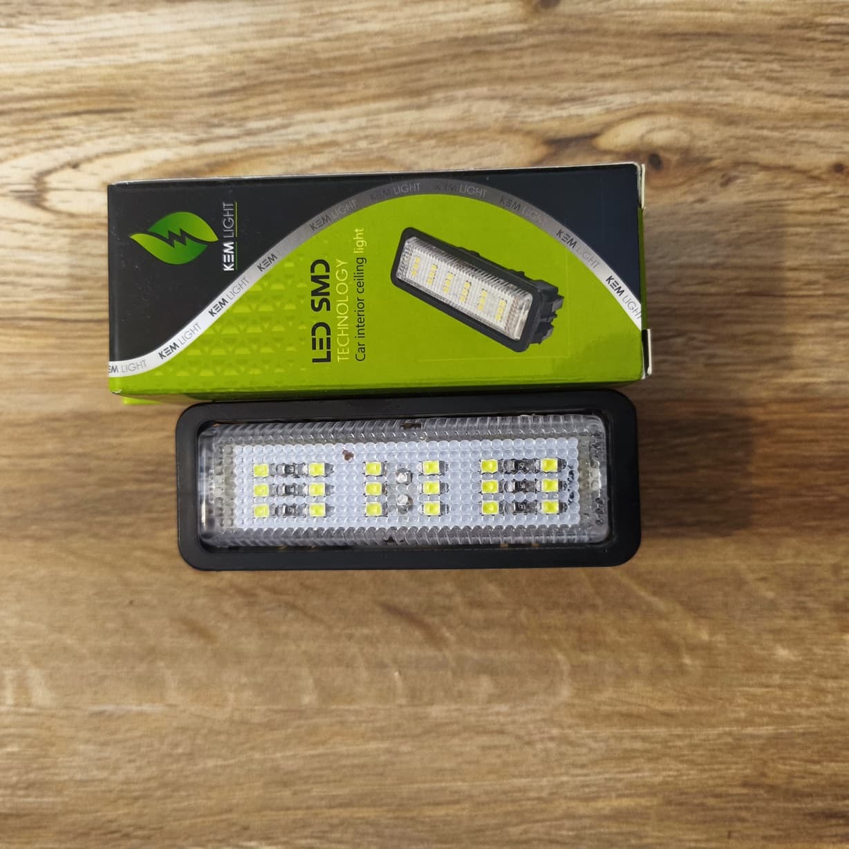 چراغ داخل سقف خودرو کم لایت مدل LEMON مناسب برای پژو 405 و پارس بسته دو عددی — تصویر ۴