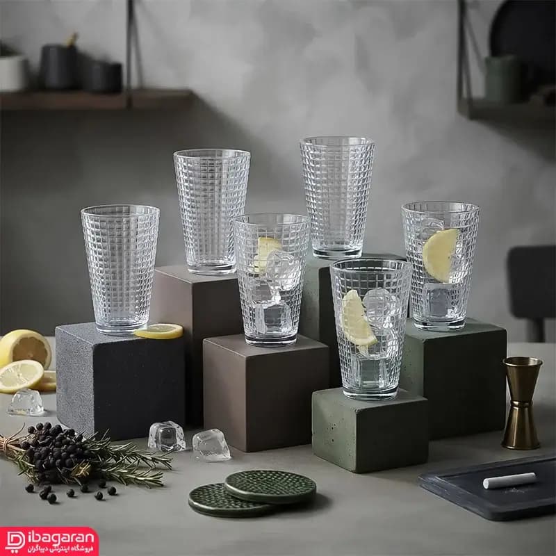 لیوان ونیز کادویی 6 عددی