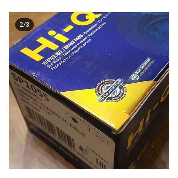 لنت ترمز جلو نیسان جوک کد SP1183 های کیو – Hi-Q — تصویر ۴