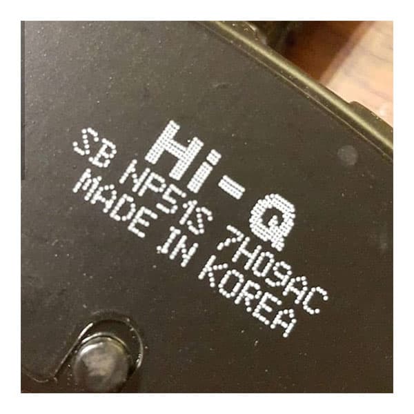 لنت ترمز جلو نیسان جوک کد SP1183 های کیو – Hi-Q — تصویر ۷