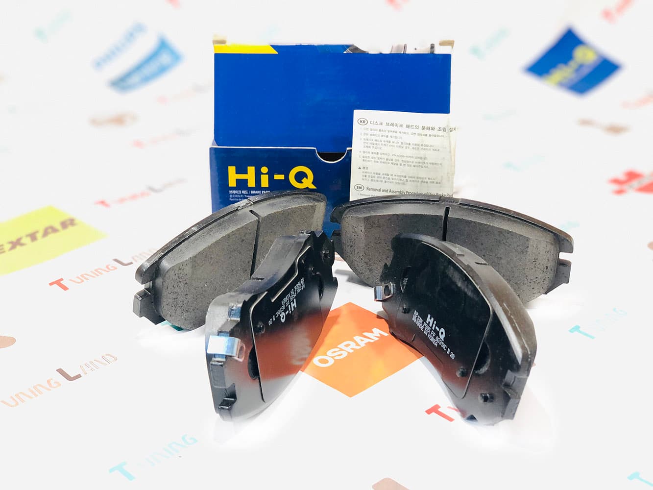 لنت ترمز جلو میتسوبیشی لنسر کد SP1360 های کیو – Hi-Q (اصلی کره) — تصویر ۵