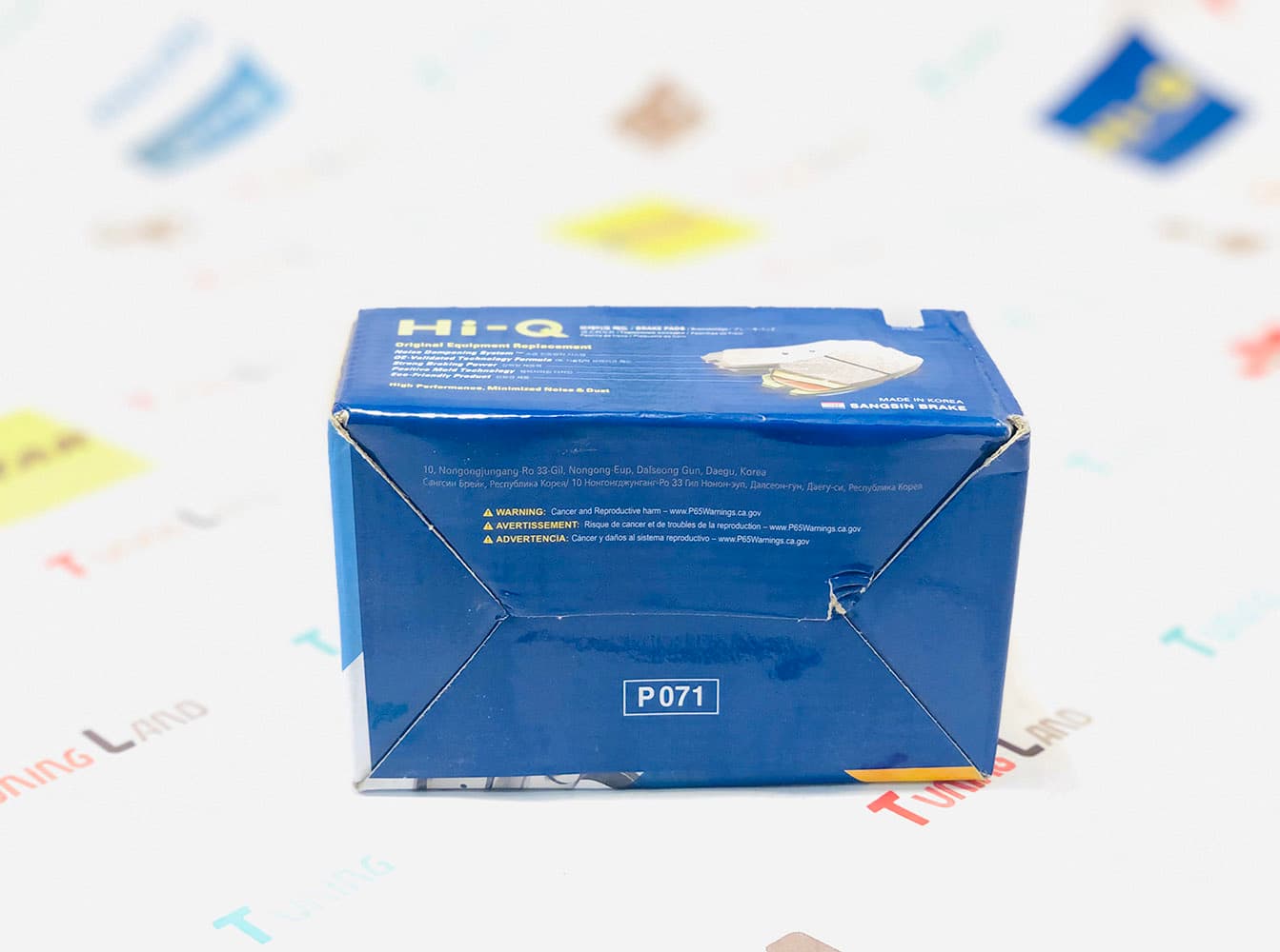 لنت ترمز جلو میتسوبیشی لنسر کد SP1360 های کیو – Hi-Q (اصلی کره) — تصویر ۸