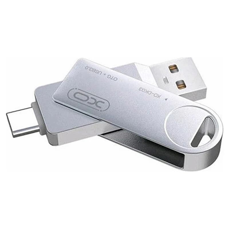 فلش مموری 64 گیگ ایکس او مدل XO-DK03 OTG Type-C