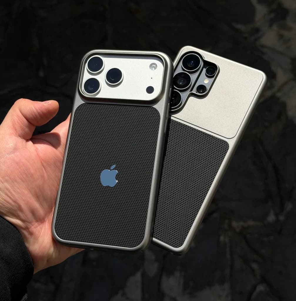 قاب گوشی چرمی اسلیم تکسچر آیفون با لوگو – سامسونگ بدون لوگو (Leather Slim Texture Case) — تصویر ۲